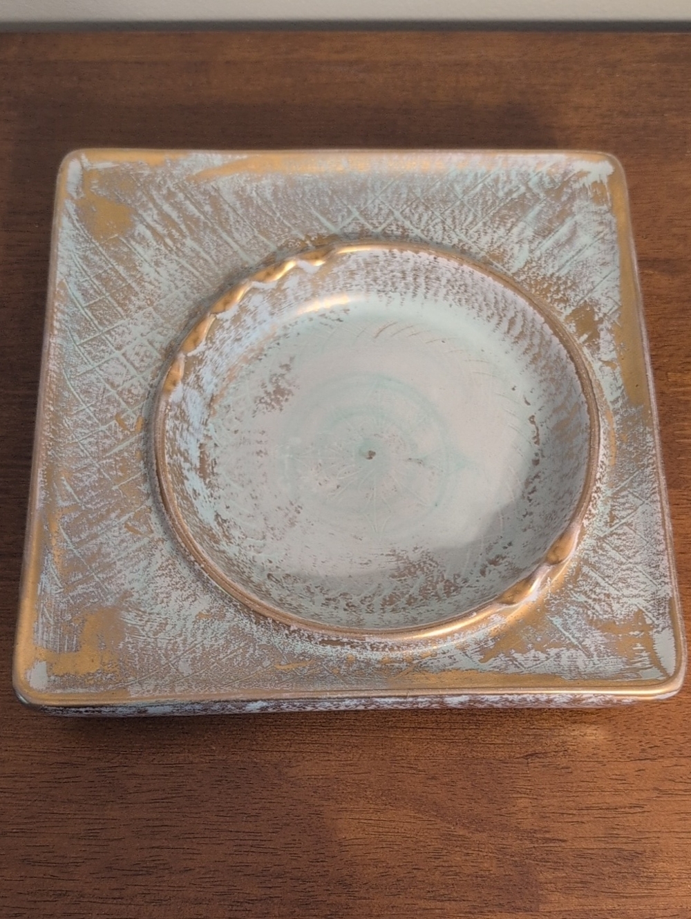 Stangl Pottery Gold Backstamp - model 3915